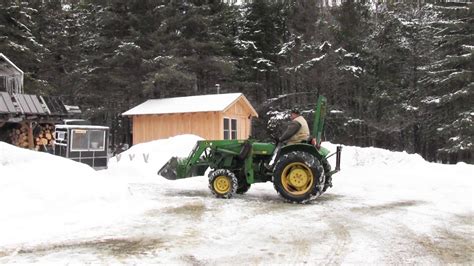 John Deere Snow Removal S1 Pt 1 Of 3 Youtube