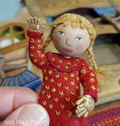 Salley Mavor Wee Folk Studio Wee Folk Studio Salley Mavor Felt Dolls