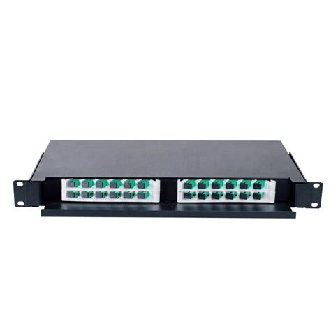 Kexint 24 48 Port 1u Rack Mounted Fiber Optic Patch Panel ODF Used In