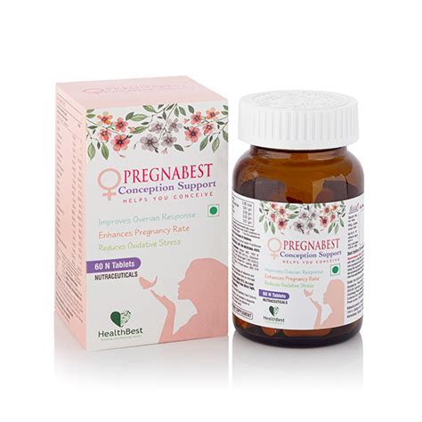 Buy Healthbest Pregnabest Conception Support Tablet 60s Online At