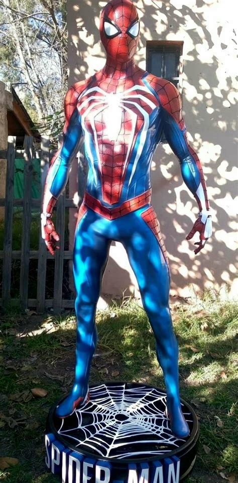 Spiderman Fiberglass Sculpture Etsy UK