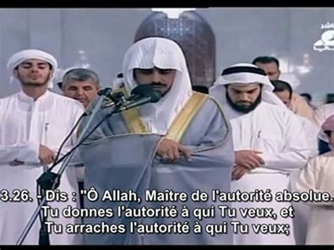 Ibrahim Jibreen Sourate Al Imrane Versets Vid O