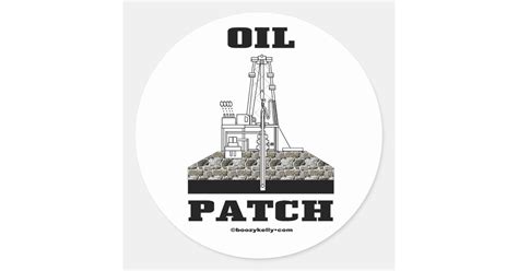 Oil Patch Oil Field Sticker Zazzle