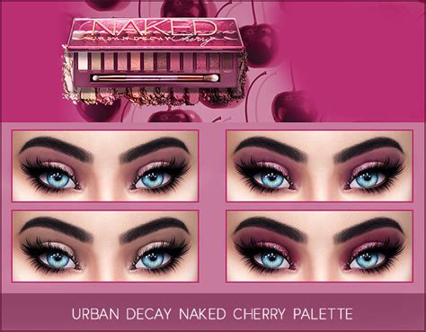 Kenzar Sims4 Urban Decay Naked Cherry Palette 12