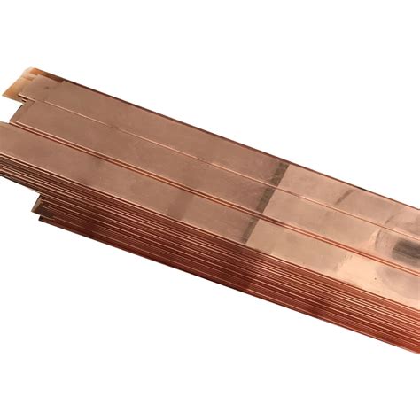 Raw Materials 2pcs 99 Copper T2 Cu Metal Flat Bar Plate 4mm X 15mm X