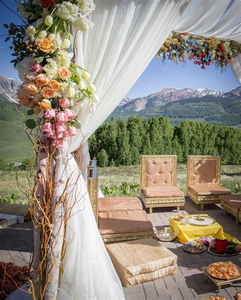 An Indian Destination Wedding at 9,000 Feet Among the Rocky Mountains