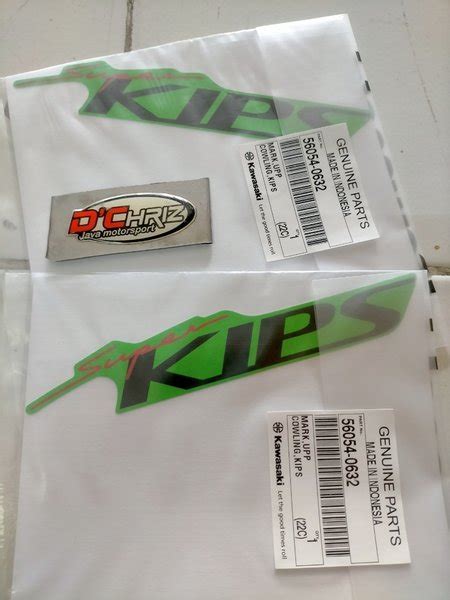 Jual Stiker Sticker Striping Super Kips Ninja RR Old Superkips SE