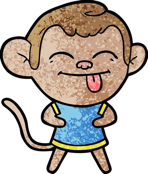 funny cartoon monkey 12366553 Vector Art at Vecteezy