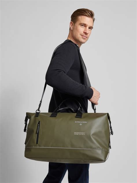 Strellson Weekender Mit Abnehmbarem Schulterriemen Khaki Online Kaufen