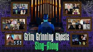 Grim Grinning Ghosts Sing Along Disneys The Haunted Mansion Chords