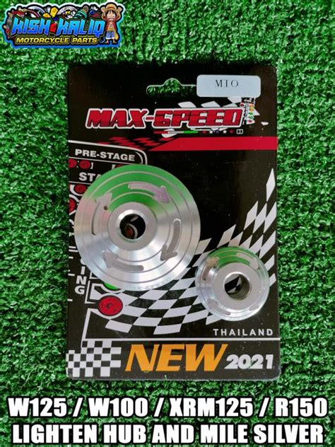 MAX SPEED HUB AND MILE FOR HONDA WAVE 125 WAVE 100 XRM 110 RS125