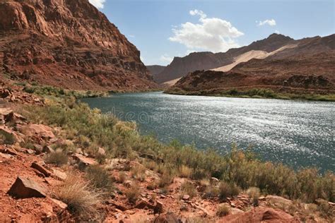 A Reservation of Indians of the Navajo Stock Photo - Image of arizona ...