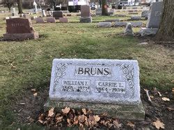 Caroline L Carrie Ertel Bruns 1864 1939 Homenaje De Find A Grave