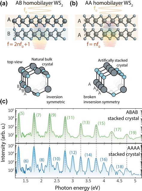 High Harmonic Generation From Artificially Stacked 2D Crystals