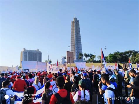 Cámaras Y Micrófonos En La Plaza Fotos Radio Reloj Emisora Cubana De La Hora Y Las Noticias