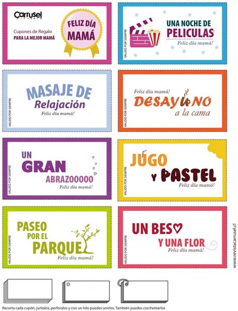 the spanish language labels are all different colors