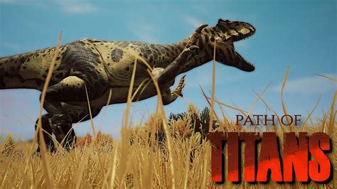 Path Of Titans Allosaurus Growth And Pvp Pathoftitans Youtube