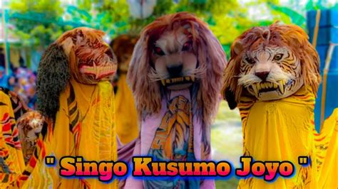 Barongan Singo Kusumo Joyo YouTube