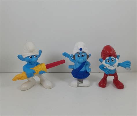 Bonecos Smurfs Brinquedo Usado 75884387 Enjoei