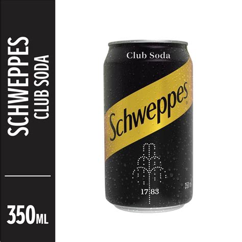 Club Soda Schweppes Lata 350ml Mambo Supermercado São Paulo Mambo