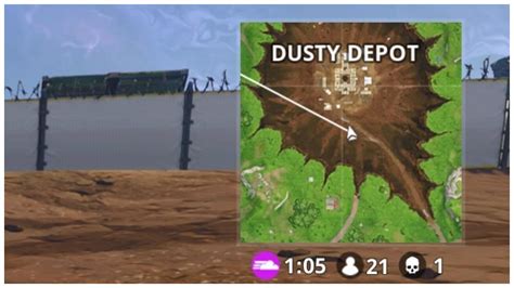 Dusty Depot's name is still called Dusty Depot for me after the update : r/FortNiteBR