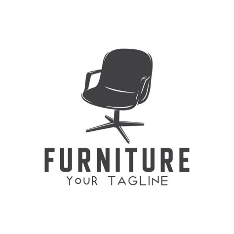 Furniture Logo Design Template Inspiration 14797032 Vector Art at Vecteezy