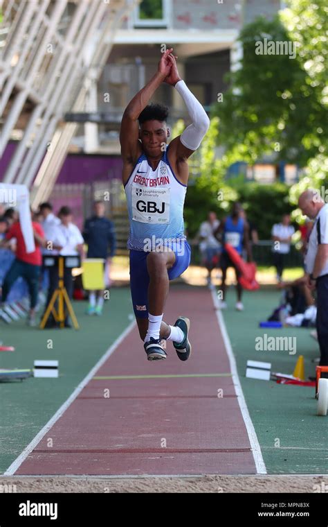 Loughborough England 20th May 2018 Wesley Matsuka Williams