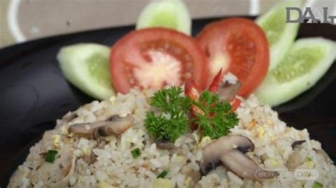 Resep Nasi Goreng Jamur, Gunakan Jamur Kancing - Tribunjambi.com