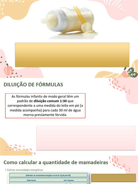 Leite De Vaca Para Bebe - Diluição de Leite para Lactentes | PDF | Amamentação | Leite