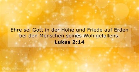 Lukas 2 14 Bibelvers Des Tages DailyVerses Net Bibel Vers