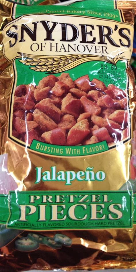 Amazon Snyder S JALAPENO PRETZEL PIECES 12oz Pack Of 2