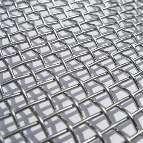 Stainless Steel Crimped Mesh For Vibrating Screen And Mining