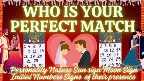 Who Is Yourperfect Match😍 Personality⭐nature Signs ️‍🔥zodiac💫dob🪄