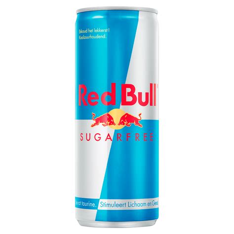 Red Bull Energy Drink Suikervrij Per Blik 250 Ml