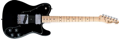 Fender Classic Series Telecaster Custom Maple Fingerboard Black