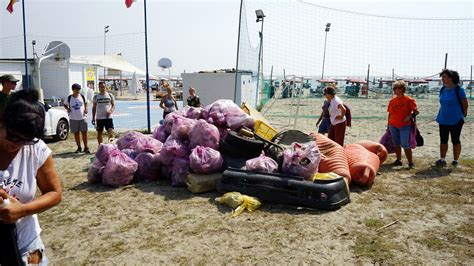 Spiaggia E Pineta Ripulite Dai Volontari Raccolta Una Tonnellata Di