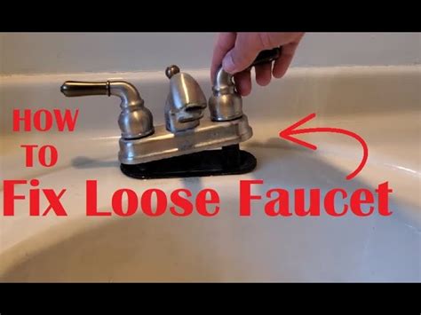 How To Tighten A Loose Tap Handle