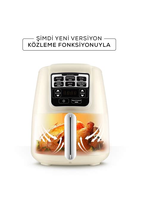 Karaca Air Pro Cook K Z Xl Airfryer Starlight Fiyat Yorumlar Trendyol