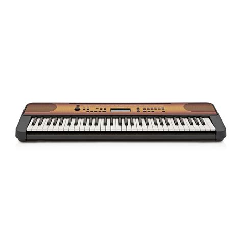 Yamaha PSR E360 Portable Keyboard Pack Maple Gear4music