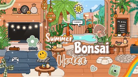 Summer Bonsai House House Design Toca Boca Tocalifewolrd Makeover