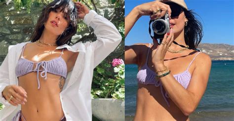 Isis Valverde faz topless em passeio de barco na Itália Fotos