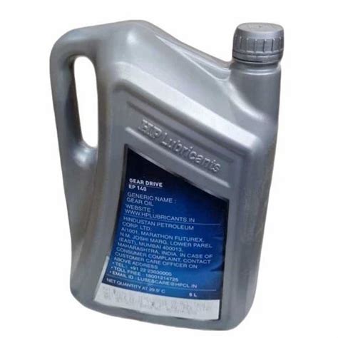 5L HP Gear Drive EP 140 Gear Oil For Automotive Packaging Type Can