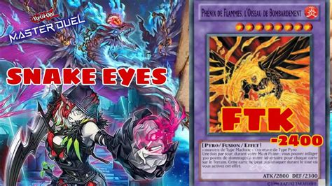 UN FTK AVEC SNAKE EYES LE DECK LE PLUS TOXIC DU JEU YouTube