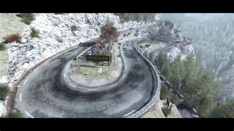 Dirt Rally Montecarlo Approche Du Col De Turini Youtube