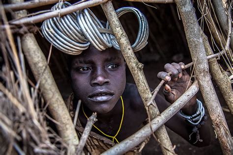 Portrait Of The Mursi Tribe Child Inside The Hut A Photo On Flickriver