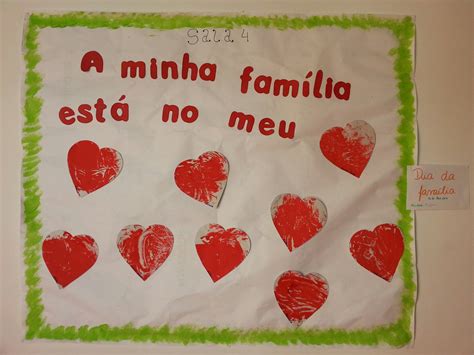 Atividades Projeto Familia Educação Infantil BRAINCP