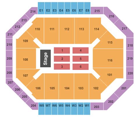 Ted Constant Center Chartway Arena Seats Norfolk