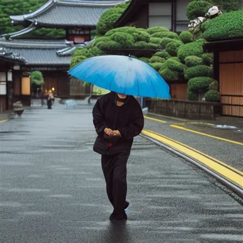 Milly Rock In Japan Piss Rain 4k Stable Diffusion