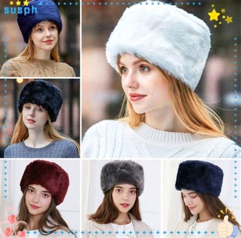 Russian Fluffy Warmer Hat Womens Fashion Watches And Accessories Hats And Beanies On Carousell