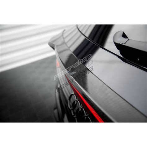 Carbon Fiber Tailgate Spoiler Audi Rsq Mk Race Shop Soi